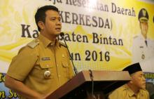 Bupati Apri Bentuk Forum CSR Maksimalkan Program di Luar APBD Bintan