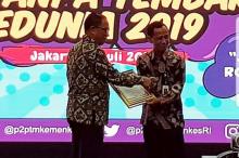 Pemkab Lingga Dapat Penghargaan Paramesti dari Kemenkes