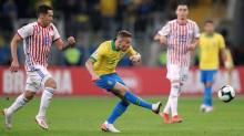 Babak Pertama Copa America: Brasil vs Paraguay Imbang 