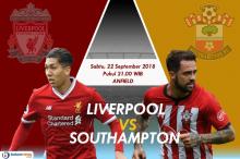 Liverpool vs Southampton, Peluang Kembali ke Puncak Klasemen