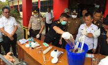 Polres Karimun Musnahkan Narkoba Senilai Rp 4,3 M