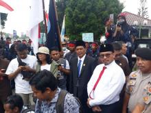 Didemo Mahasiswa, Ketua DPRD Batam Dukung Penguatan KPK