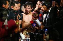Manny Pacquiao Resmi Gantung Sarung Tinju