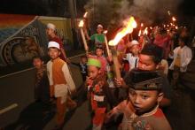 Senayang Akan Semarak dengan Pawai Obor Malam Takbiran