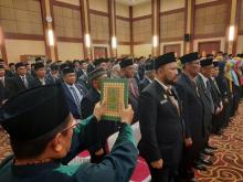 248 Pejabat Dilantik, Plt Gubernur Kepri: Mutasi jangan Dianggap Beban