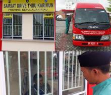 Layanan Samsat Drive Thru dan Samsat Keliling Sudah Bisa Dinikmati Warga Karimun
