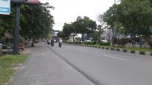 Jelang Tahun Baru, Jalanan di Batam Tampak Lengang