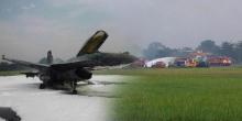 F-16 Terbakar, Gagal Tampil di Hadapan Presiden Jokowi