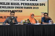Jumlah Pemilih Bintan Naik 1.284 Orang, KPU Tambah 5 TPS