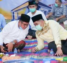 Paslon Apri-Roby Berniat Bangun Rumah Mualaf