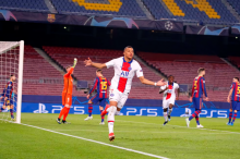 Barcelona Vs PSG: Kylian Mbappe Hattrick