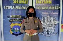 Satlantas Polres Bintan Hadirkan Simbok Manis untuk Masyarakat