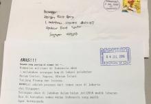 Salinan Lengkap Surat Peringatan Teror Bom 