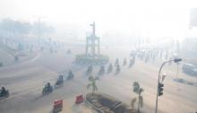 Warga Riau Terjangkit Ispa Meningkat Tajam Capai 5.775 Jiwa