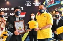 Atta Halilintar Ditunjuk Jadi Presiden Komunitas Motor Listrik Indonesia