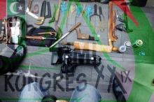 Wah, Polisi Temukan Senpi dan Sajam Saat Razia Peserta Kongres HMI di Pekanbaru