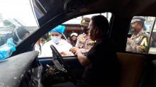 Rapid Test, Pengguna Jalan Diberhentikan di Depan Mapolres Karimun