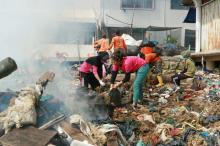 Kotor, Sampah di Pelabuhan dan Pelantar Belakangpadang Capai 7 Ton