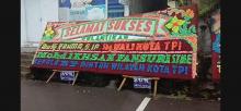 Loh, Kok Nama Kepala BP Tanjungpinang Berganti di Karangan Bunga?