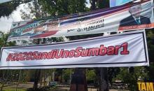 DPD Gerindra Sumatera Barat Tak Tahu Si Pemasang Spanduk #2020SandiunoSumbar1