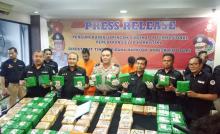 Dibungkus Teh China, Bareskrim Sita Sabu 100 Kg untuk Pesta Tahun Baru