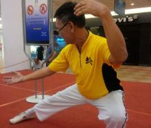 Latihan Taichi di Batam Dipindahkan ke Lantai Dasar Mega Mall, Ini Sebabnya