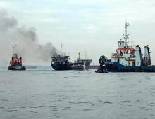 Ledakan Generator Hanguskan Kapal Tanker MV Aventador