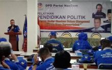 Kawal Pilkada 2020: NasDem Lingga Gelar Pelatihan Pendidikan Politik Para Kader