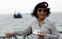 Menteri Susi Pudjiastuti Pilih Nyoblos di Kepri