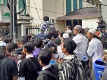 Pengunjung Sidang Ahok Ricuh