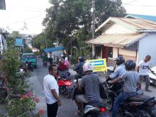 Puluhan Warga Ikut Amankan Pengalihan Jalan Sei Panas-Bengkong