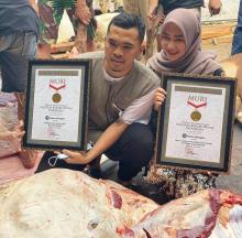 Idul Adha 1441 H, Putra Siregar Akhirnya Raih Dua Piagam MURI