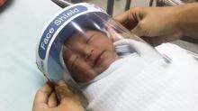 Face Shield Mini untuk Bayi yang Baru Lahir di Thailand