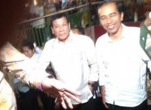 Jokowi Ajak Presiden Duterte Blusukan di Tanah Abang 