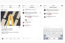 Kolom Komentar di Instagram Kini Mirip Facebook