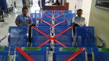 Penampakan Social Distancing di Bandara dan RSBP Batam
