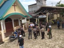Rumah Ibadah di Lingga Dijaga Ketat Polisi dan TNI 