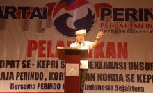 Hary Tanoe Lantik DPC dan DPRt Perindo se-Kepri