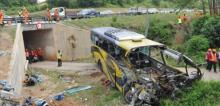 Kecelakaan Bus Maut di Johor, 14 Tewas, 2 Warga Singapura