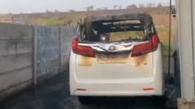 Toyota Alphard Milik Via Vallen Dibakar OTK