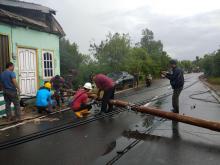 Tiang Listrik PLN di Tanjungpinang Karatan dan Keropos Karena Ini