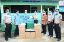 Lingga Dapat Bantuan Ribuan Alat Rapid Rest dan APD dari KKP Tanjungpinang