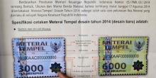 Harga Materai Akan Ditetapkan Rp10.000, Harga Rp 3.000 dan Rp 6.000 Dihapus