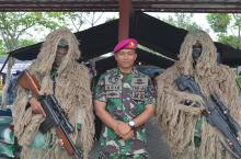 Batalyon Infanteri X SBY Pamerkan Sniper dan Kendaraan Pengolah Air Laut Jadi Air Tawar