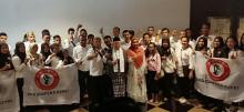 Penyandang Disabilitas Kepri Sambut Hangat Kedatangan Maruf Amin