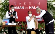 Presiden Jokowi Resmi Disuntik Vaksin Corona Sinovac