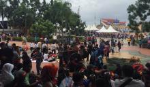 Cuaca Mendung Berubah Cerah di Dataran Engku Putri