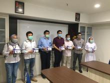 PT Usda Seroja Jaya Batam Sumbang 1.000 Alat Rapid Test ke RS Elisabeth