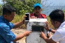 Camat Katang Kunjungi Tapal Batas Lingga-Batam Gara-gara Ini
