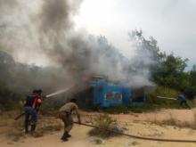 Lama Teronggok, Dua Mobil Perpustakaan Terbakar di Coastal Area